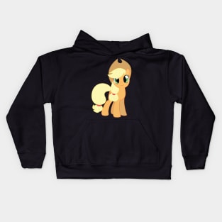 Honest Orange Apple Horse Kids Hoodie